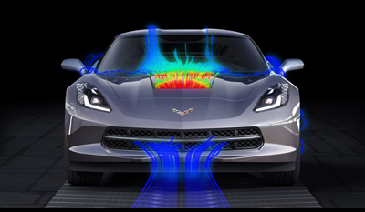 Chevrolet Corvette Stingray C7 2014 front 2